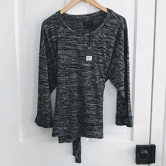 🆕🔥HOST PICK🎉LUCKY BRAND GORGEOUS GRAY WRAP FLARE LONGSLEEVE SEXY&SUPER SOFT - Picture 14 of 16